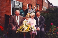 Tall Ash Back Garden about 1990