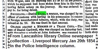 Daniel Tripp Smuggling News Report